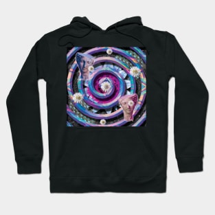 spiral into the goddessness you are Hoodie